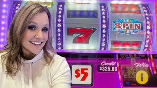 🔴I Cant Believe This Wheel of Fortune Slot Machine Paid [upl. by Pappano]