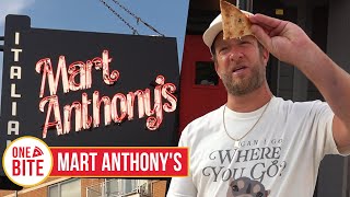 Barstool Pizza Review  Mart Anthonys Chicago IL [upl. by Cahan]