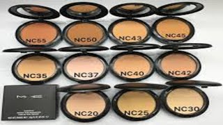 MAC Studio Fix Powder Plus Foundation Shades for Medium Dark Skin 2022 [upl. by Winstonn]