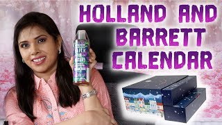 HOLLAND amp BARRETT BEAUTY ADVENT CALENDAR 2024 CONTENTS PRICE BREAKDOWN [upl. by Staci586]