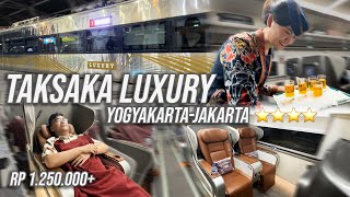 KERETA TERBAIK ✨TRIP NAIK KERETA API TAKSAKA LUXURY SLEEPER YOGYAKARTAJAKARTA [upl. by Davina]