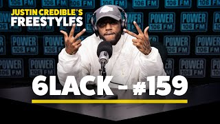 6lack Freestyles Over “Oochie Wally” Beat  Justin Credible’s Freestyles [upl. by Poock250]