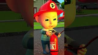 We are firefighters  Fire Truck Song  Nursery Rhymes amp Kids Songs shorts nurseryrhymes [upl. by Lukash]