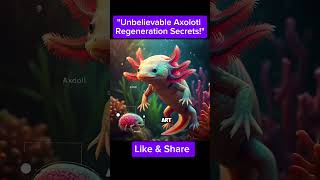 quotDiscover the Magic of Axolotl RegenerationquotAxolotl Regeneration NatureWonders [upl. by Medovich]