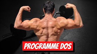 MON PROGRAMME DOS EN MUSCULATION [upl. by Orlov]