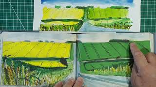 Sketching like David Hockney [upl. by Eidnar603]