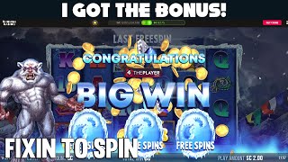 BONUS RETRIGGER BIG WIN on NEW GAME 9K YETI ❄️💰 Chumba Casino [upl. by Kosel]