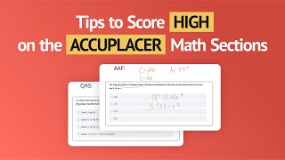 Accuplacer Math Tips To Score High In 2023 [upl. by Nnalatsyrc843]