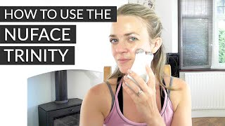 How to use the Nuface Trinity a demonstration by CURRENTBODY [upl. by Dugaid404]