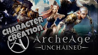 ArcheAge Unchained  Character Creation amp All Classes 2020 [upl. by Dorcia]