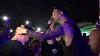 ONE MORE LIGHT live  ParkPop Festival 2017 w LIVING THEORY Worldwide Linkin Park tribute [upl. by Oringa]