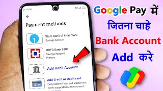 How to Add Bank Account in Google pay  Google Pay Me Bank Account Add Kaise Kare [upl. by Adas388]