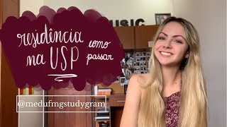 Dicas Para Passar na Residência Médica l CIRURGIA GERAL NA USP relato [upl. by Hussey379]