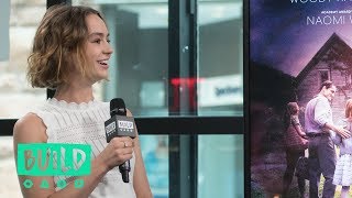 Brigette LundyPaine Talks About Working With The Cast of quotThe Glass Castlequot [upl. by Lua]