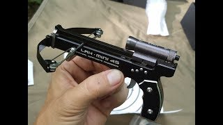 Mini Tactical Crossbow Assembly and First Look of the LAH Mini 4S with Laser Sight [upl. by Nosretep950]