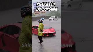 FAKE Lambo in the rain [upl. by Virgilia968]