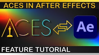 VRay  How to use ACES in AFTER EFFECTS [upl. by Aivatal49]