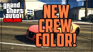 GTA 5 Online Paint Jobs  Best Rare Modded Crew Colors 27 quotRedOrangequot [upl. by Sehguh950]