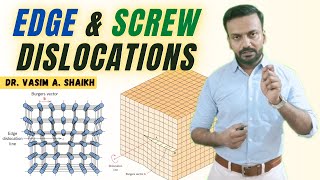 What are Edge amp Screw Dislocations in Metals  Imperfections in Solids  Materials Science amp Engg [upl. by Corliss724]