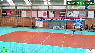 Copa Rolante de Futsal de Base  Sub13  Parobé x Riozinho [upl. by Gavra]