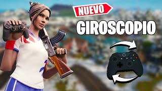 Nueva OPCION Giroscopio  NUEVO APUNTADO con GIROSCOPIO en MANDO FORTNITE [upl. by Nilyam226]