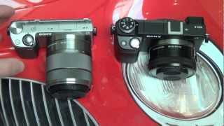 Sony NEX5R vs NEX6 [upl. by Zebedee]