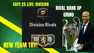 EAFC 25 LIVE Division Rival Rank UP Grind  New Team Try  eafc25eafc25 hindustanfc [upl. by Eanrahs]