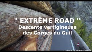 EXTRÊME ROAD Grumier Mercedes Descente vertigineuse des Gorges du Guil Métier de lextrême [upl. by Aniv]