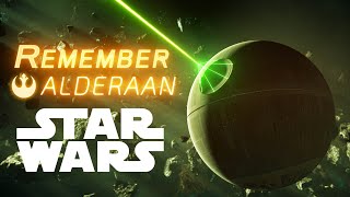 Death Star Destroys Alderaan  STAR WARS Fan Film VFX [upl. by Flita]