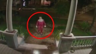 5 Creepy Clowns Caught on Camera [upl. by Celesta]