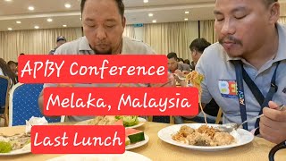 Our last lunch🥗🍲 ll Asia Pacific Baptist Youth Conference ll Melaka Malaysia ll Akhevi ll [upl. by Aiken159]