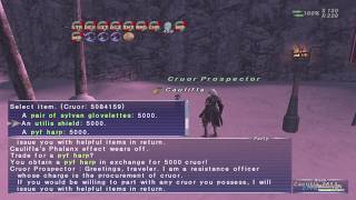 FFXI  How to Make an Empyrean Harp or Shield [upl. by Onitnatsnoc736]