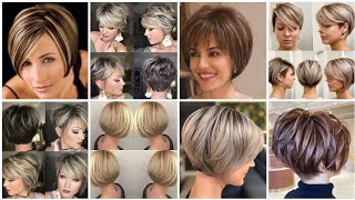 Más de 35 mejores cortes de pelo Bob cortos con cabello lacio e ideas para teñir el cabello202324💖 [upl. by Ottavia]