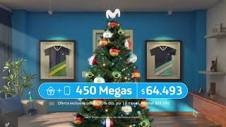 🎁🎅🎄 Llegaron los regalos con Internet Fibra Movistar 🎄🎅🎁 [upl. by Aldercy]