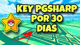 KEY PGSHARP GRATIS PARA TI POR 30 DIAS POKÉMON GO [upl. by Boyse]