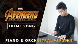 The Avengers Infinity War Theme Piano amp Orchestra Cover [upl. by Natica]