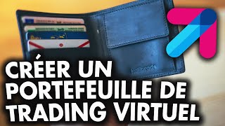 BOURSORAMA  Comment Créer un Portefeuille de Trading Virtuelle [upl. by Notyard]