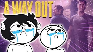 A Way Out《逃出生天》Part 1  誰才是主角？老吳x白白魚 [upl. by Jollanta]