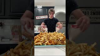 Making a fry salad 😍🍟 🎥 TT charlispivey [upl. by Lorac]