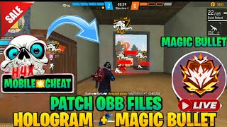 Obb Patch File Magic Bullet🎯  Free Fire Hologram Obb Patch File 100 AntiBan🛡AntiBlacklist😱 11025 [upl. by Yahc719]