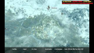 Skyrim  Atronach Stone map location [upl. by Andromache]