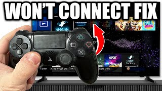 How to Fix PS4 Controller Wont Connect to PS4 [upl. by Nelra756]