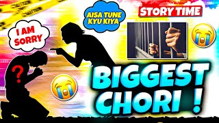 BIGGEST CHORI Ek Anokhi Katha🤯  FIREEYES GAMING Story time [upl. by Innoc979]