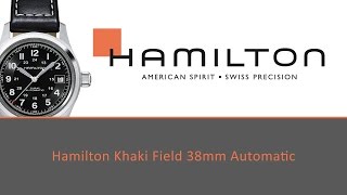 Hamilton Khaki Field Auto 38mm H10 Review [upl. by Huberty]