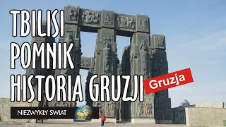 Niezwykly Swiat  Gruzja  Tbilisi  Pomnik Historia Gruzji [upl. by Yllop]