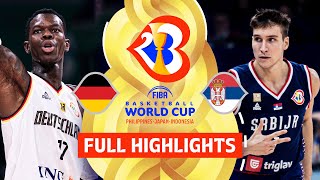 Germany 🇩🇪 vs Serbia 🇷🇸  Full Game Highlights  FIBA Basketball World Cup 2023 [upl. by Groeg977]