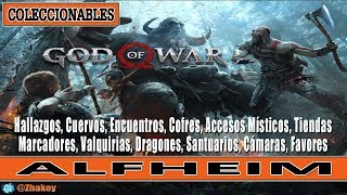 God of War  Alfheim Guía de Coleccionables 100 [upl. by Whiney618]