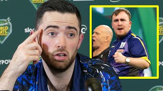 ‘ I THOUGHT VAN GERWEN WOULD LOSE’  Luke Humphries also on Littler in Premier League [upl. by Tani]