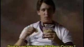 Walkers Crisps Gary Lineker  1980s UK Advert [upl. by Harbison218]