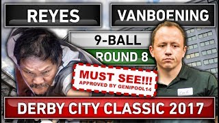 Efren Bata Reyes v Shane Van Boening ᴴᴰ 2017 Derby City Classic  9 ball Pool [upl. by Twum]